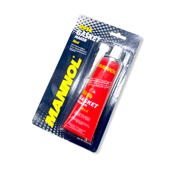 9914 Герметик красный силиконовый (от -50С до +300С) 85гр