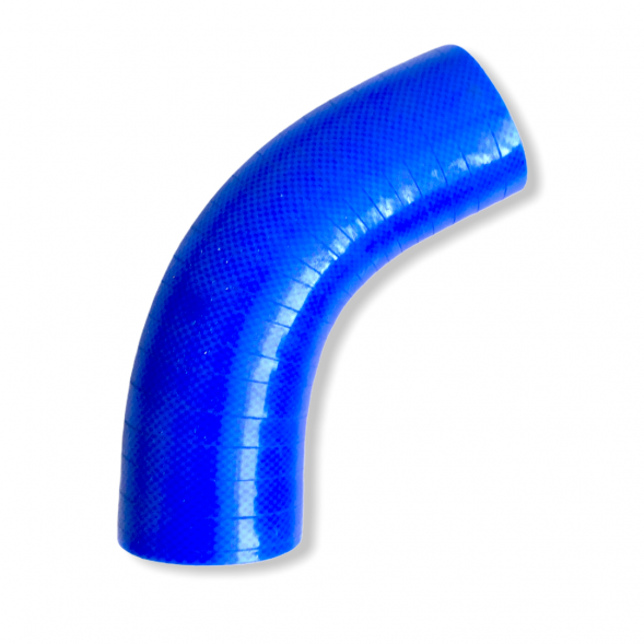 Патрубок 50-1303062 радиатора нижний МТЗ-80 синий силикон (ПТП)