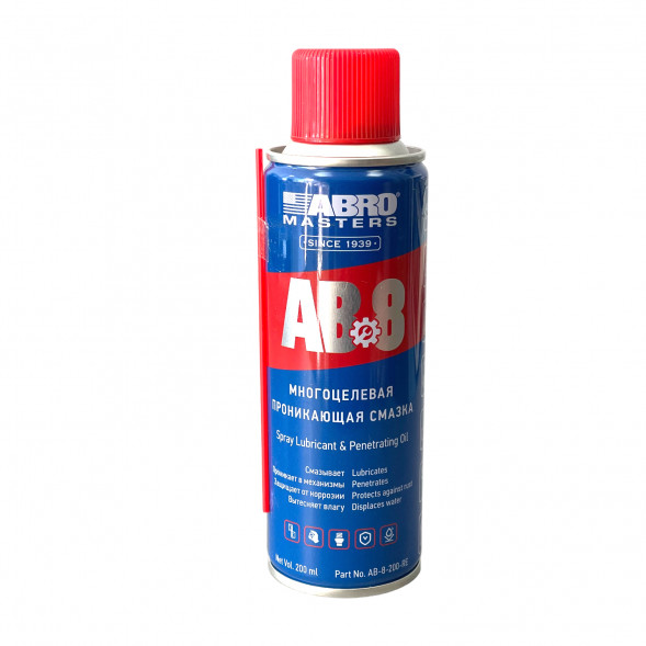 Смазка спрей проникающая ABRO 200мл