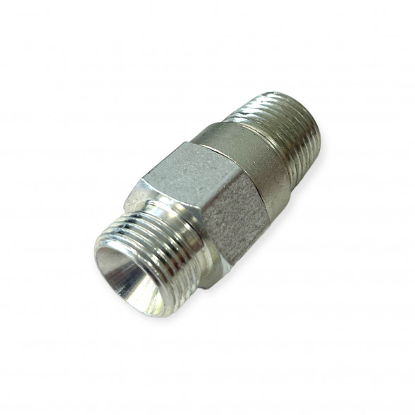 Штуцер 24/24 дроссельный (S24) М20х1.5-М20х1.5 с клапаном